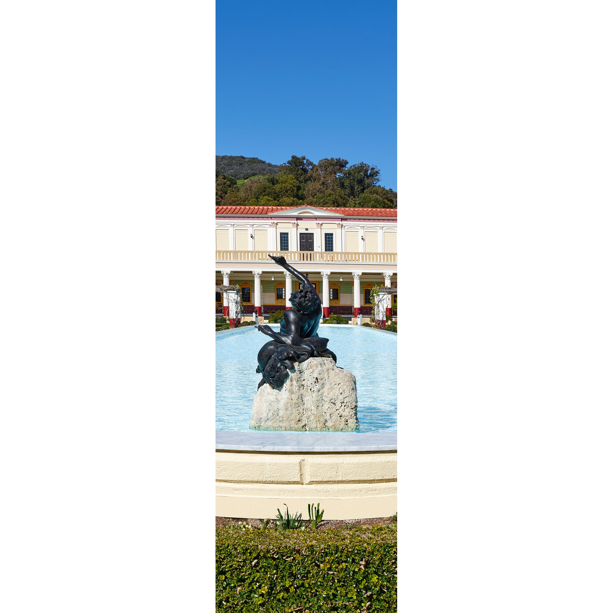 Getty Villa Outer Peristyle Paper Bookmark