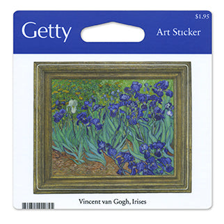 Van Gogh Irises Vinyl Sticker