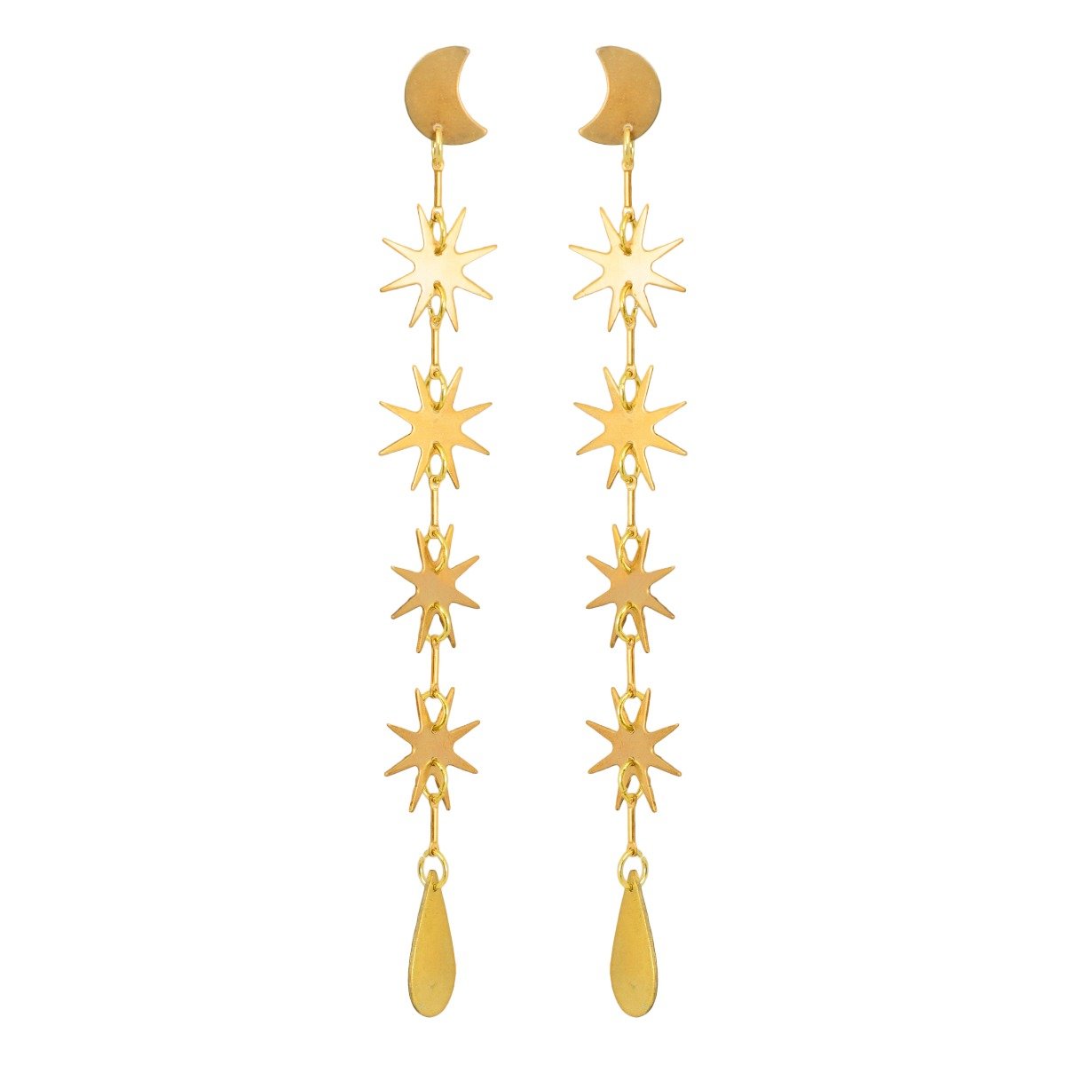 Star Dew Drop Earrings