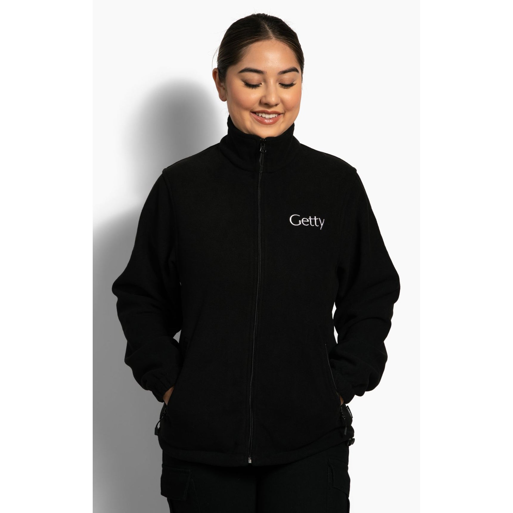 Getty Logo Fleece Jacket