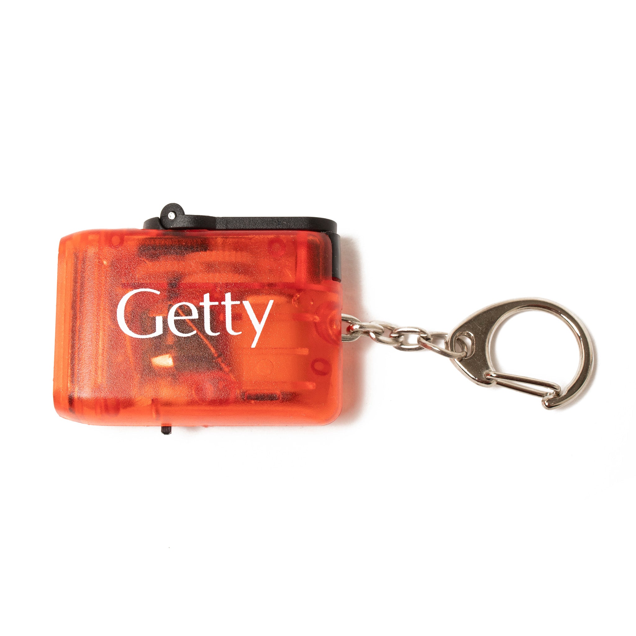 Getty Logo Flashlight Keychain