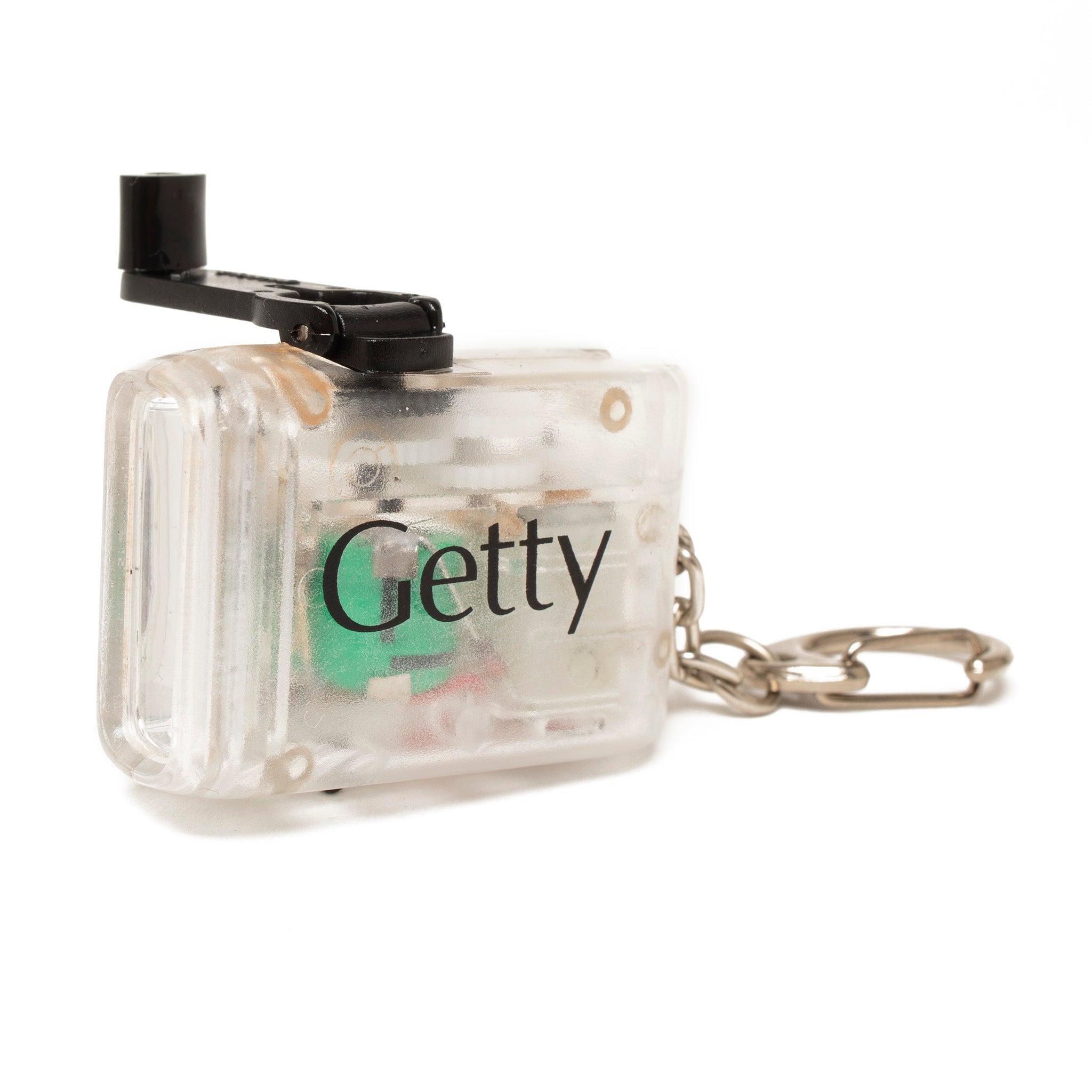 Getty Logo Flashlight Keychain