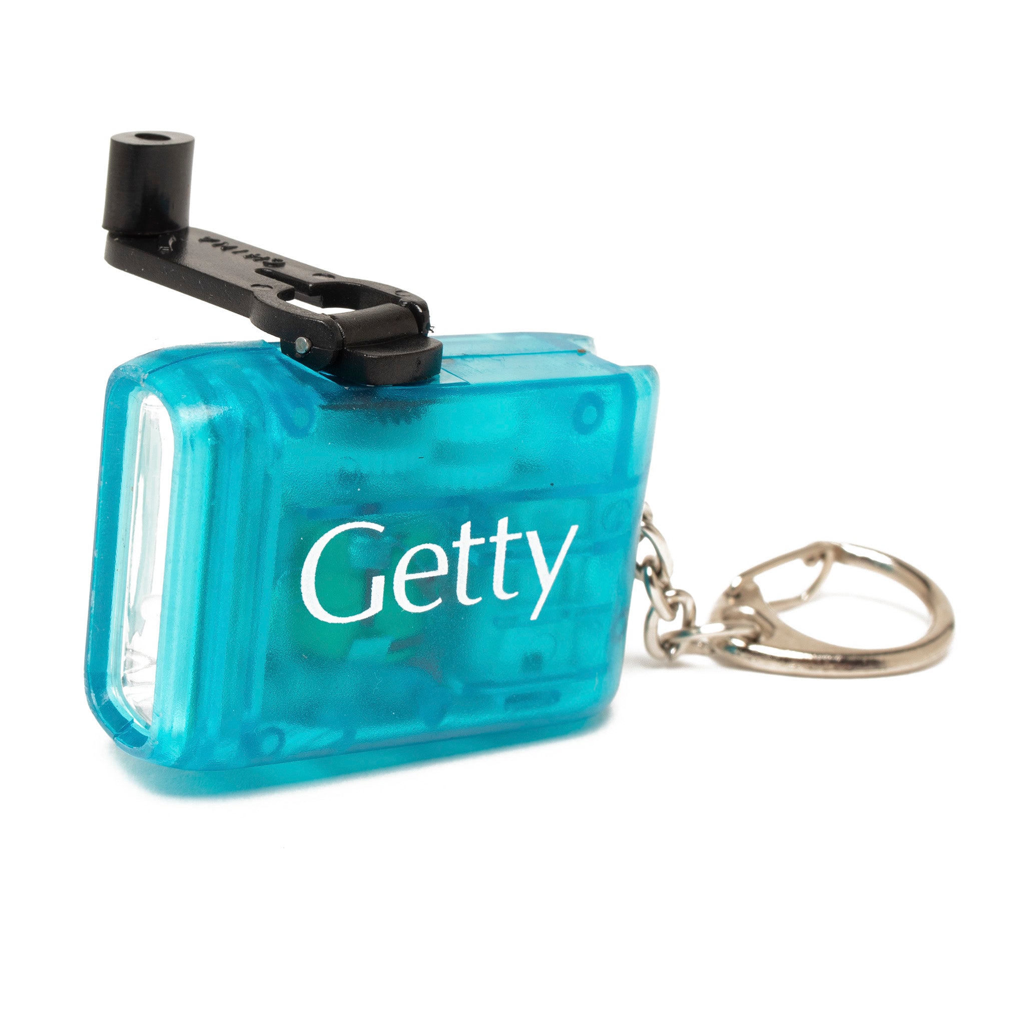 Getty Logo Flashlight Keychain