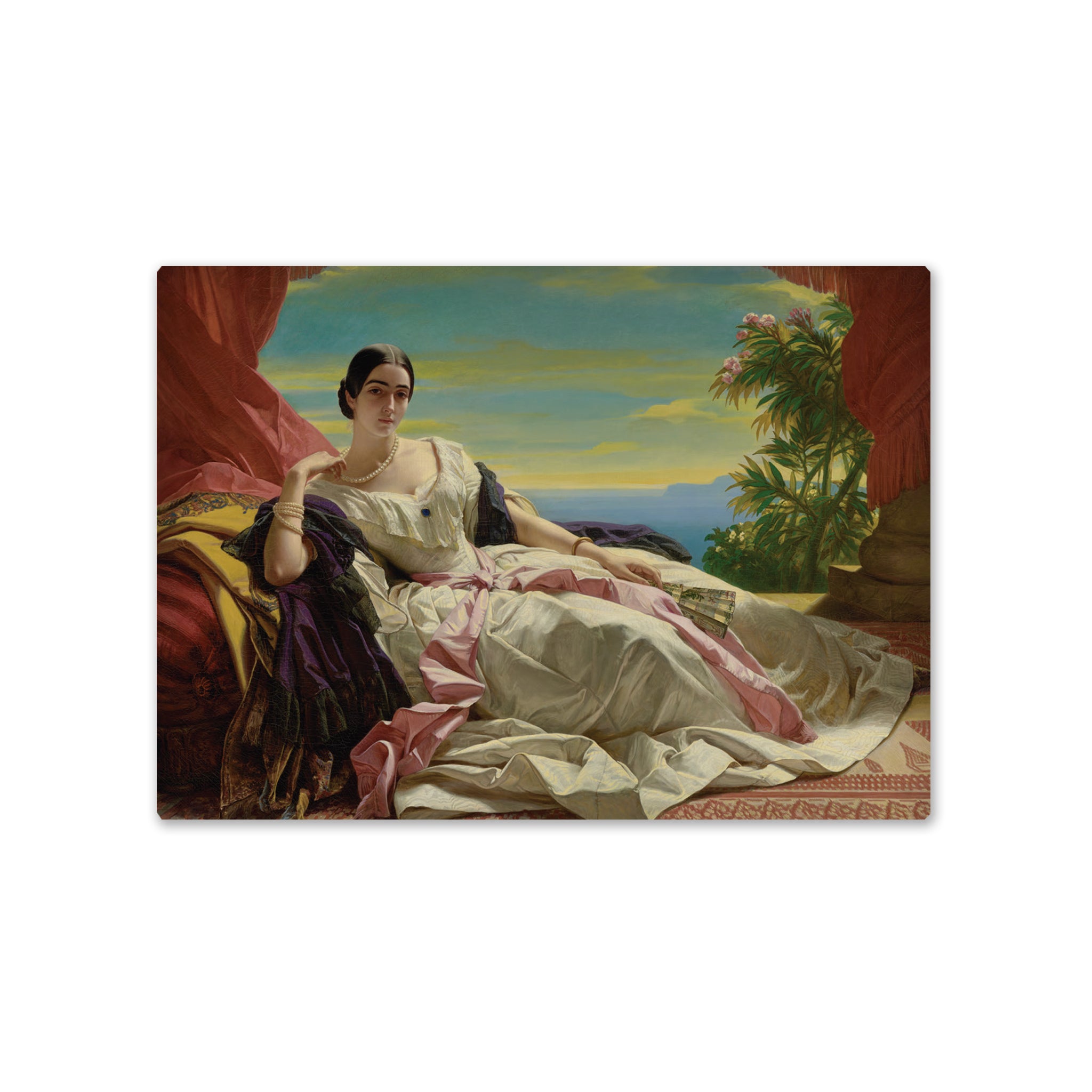 Magnet - Winterhalter Portrait of Leonilla Princess of Sayn-Wittgestein-Sayn