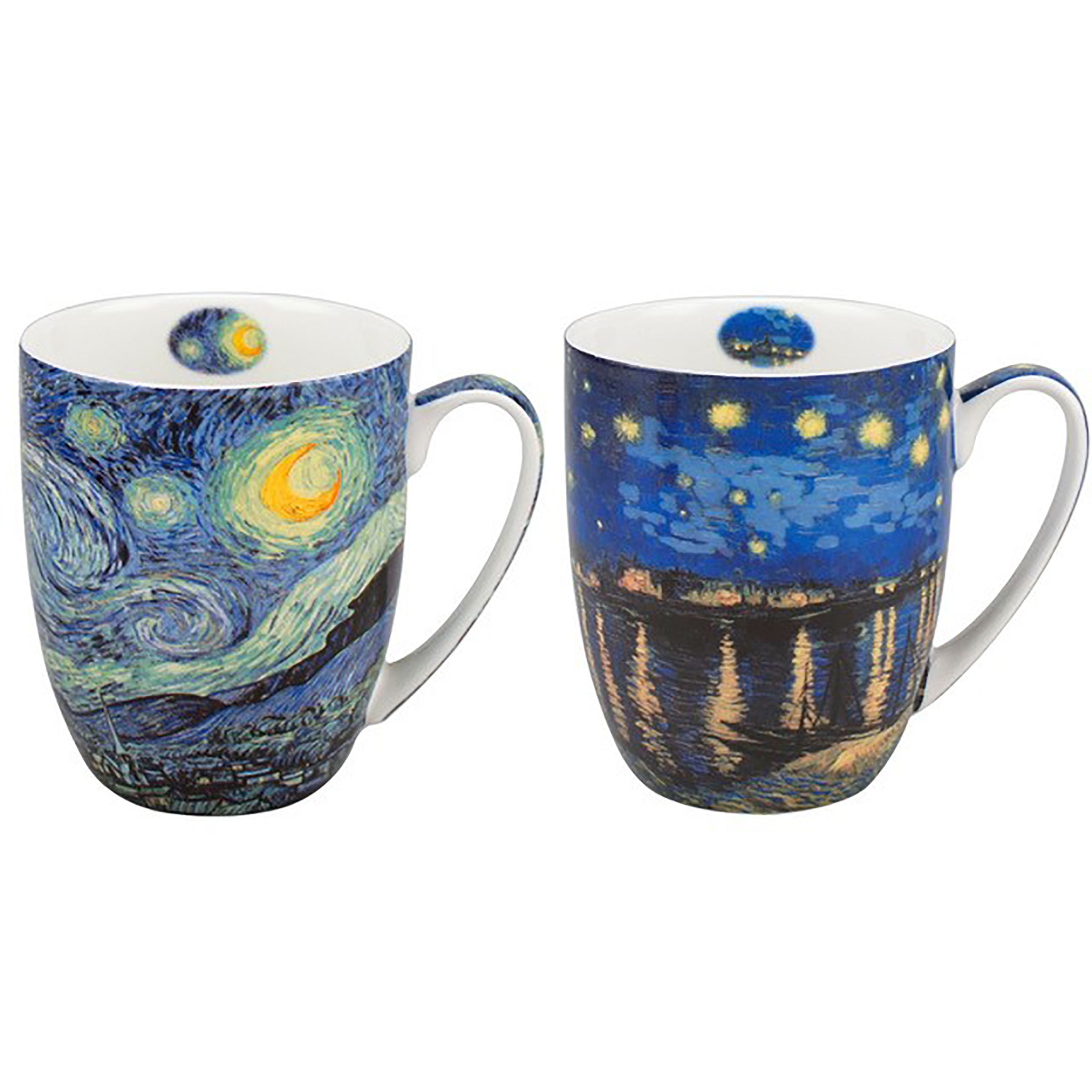 Van Gogh Starry Night Mug Pair