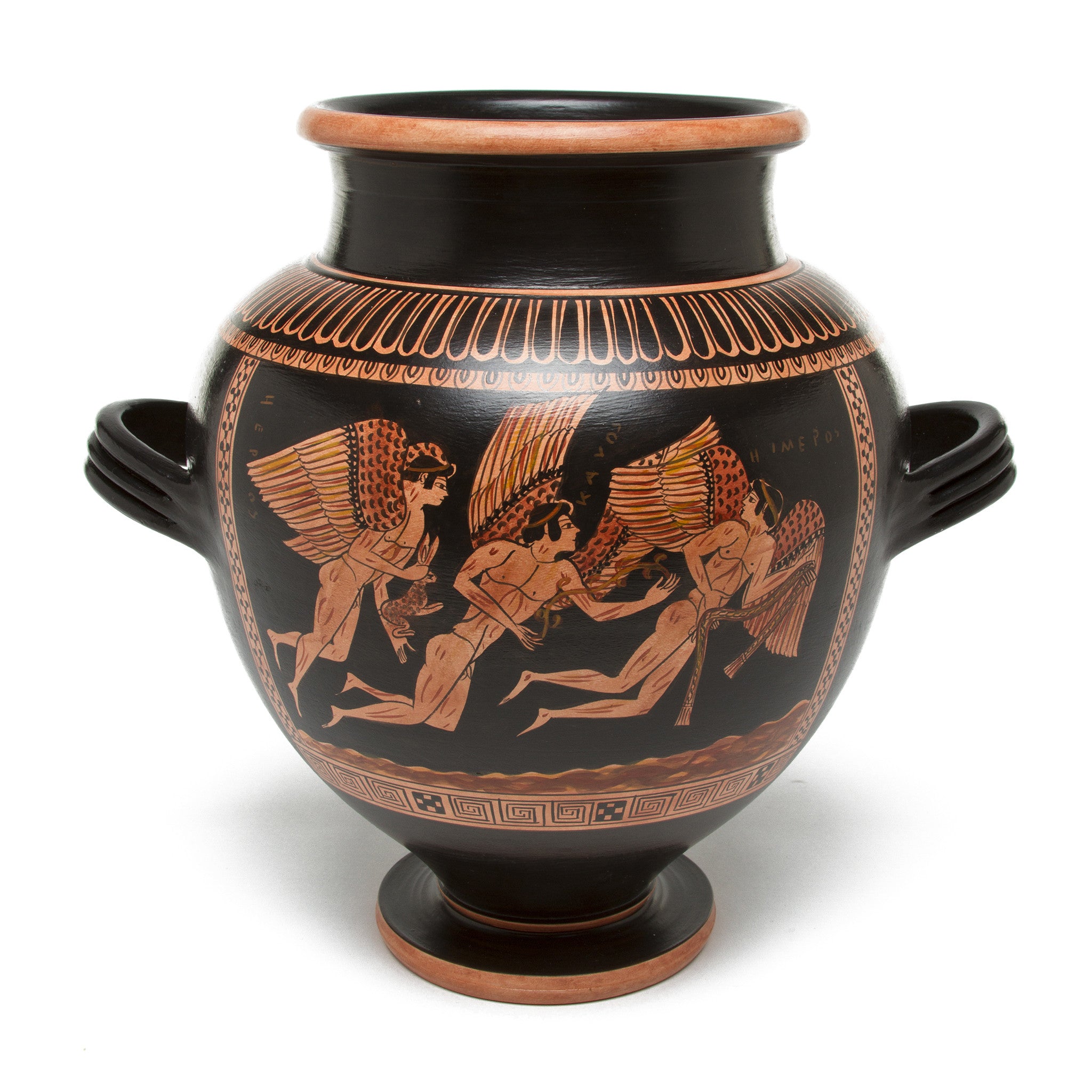 Greek Stamnos Vase - Odysseus & Sirens - Large