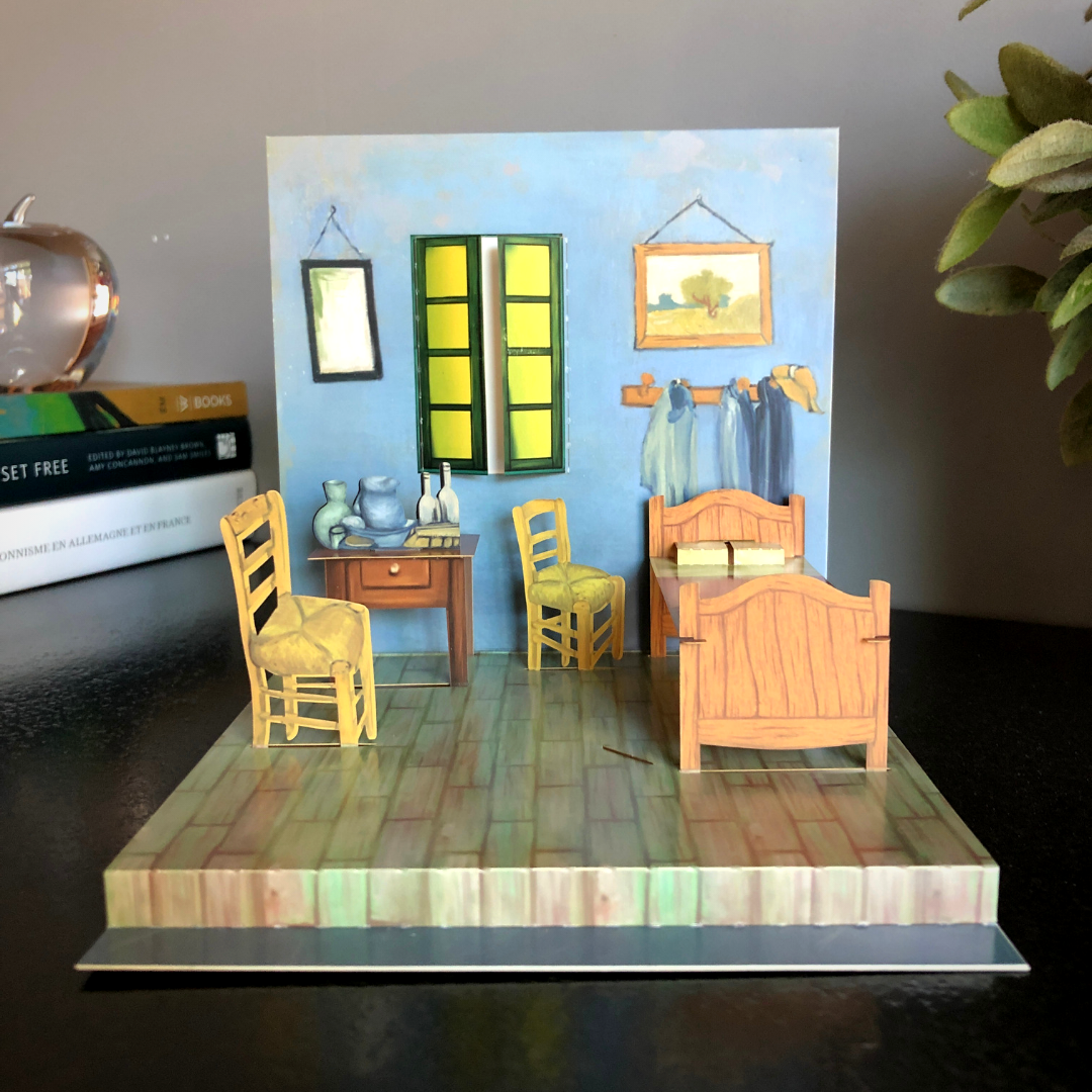 Pop-Up Card - Van Gogh's Bedroom in Arles