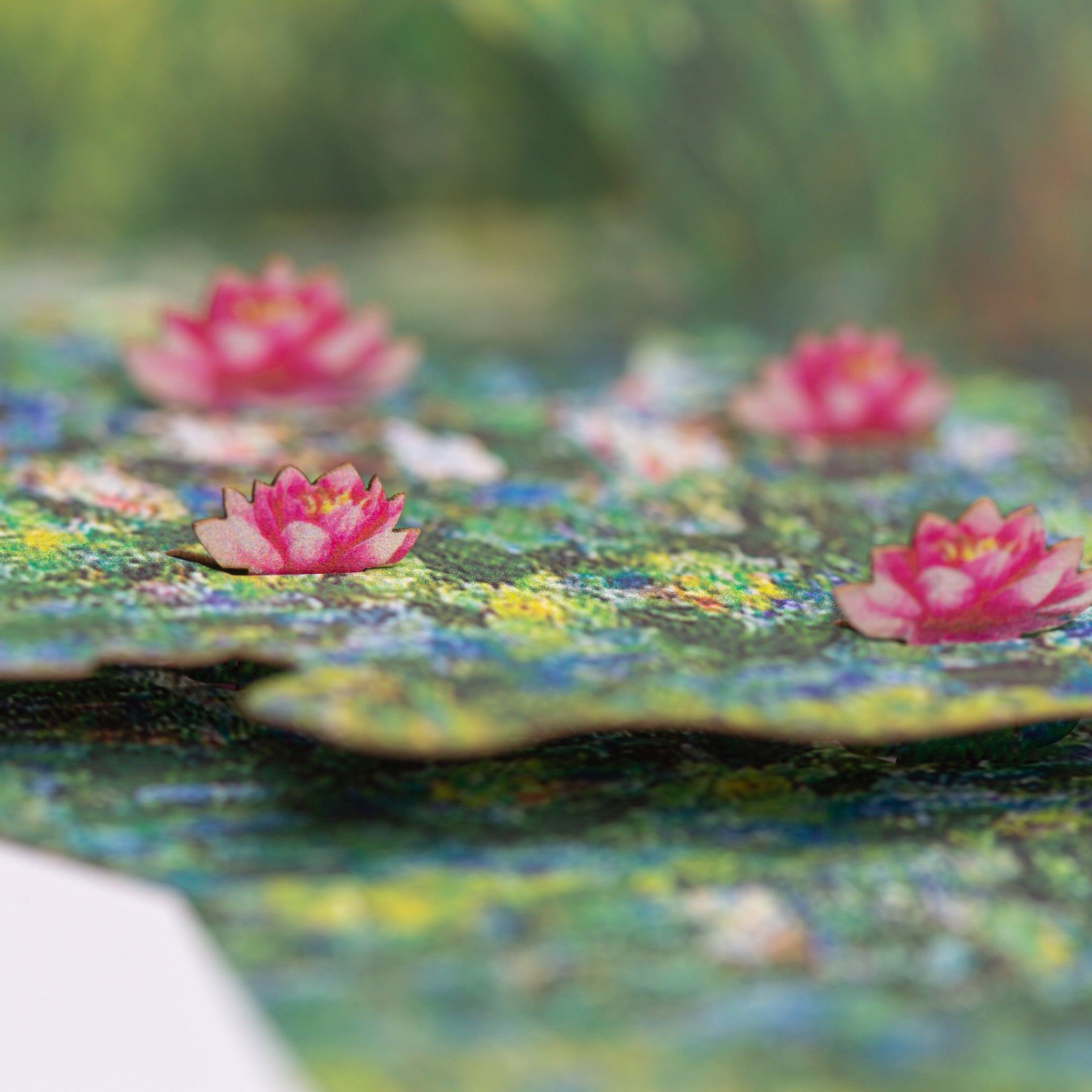 Monet's Waterlilies Pop-Up Card