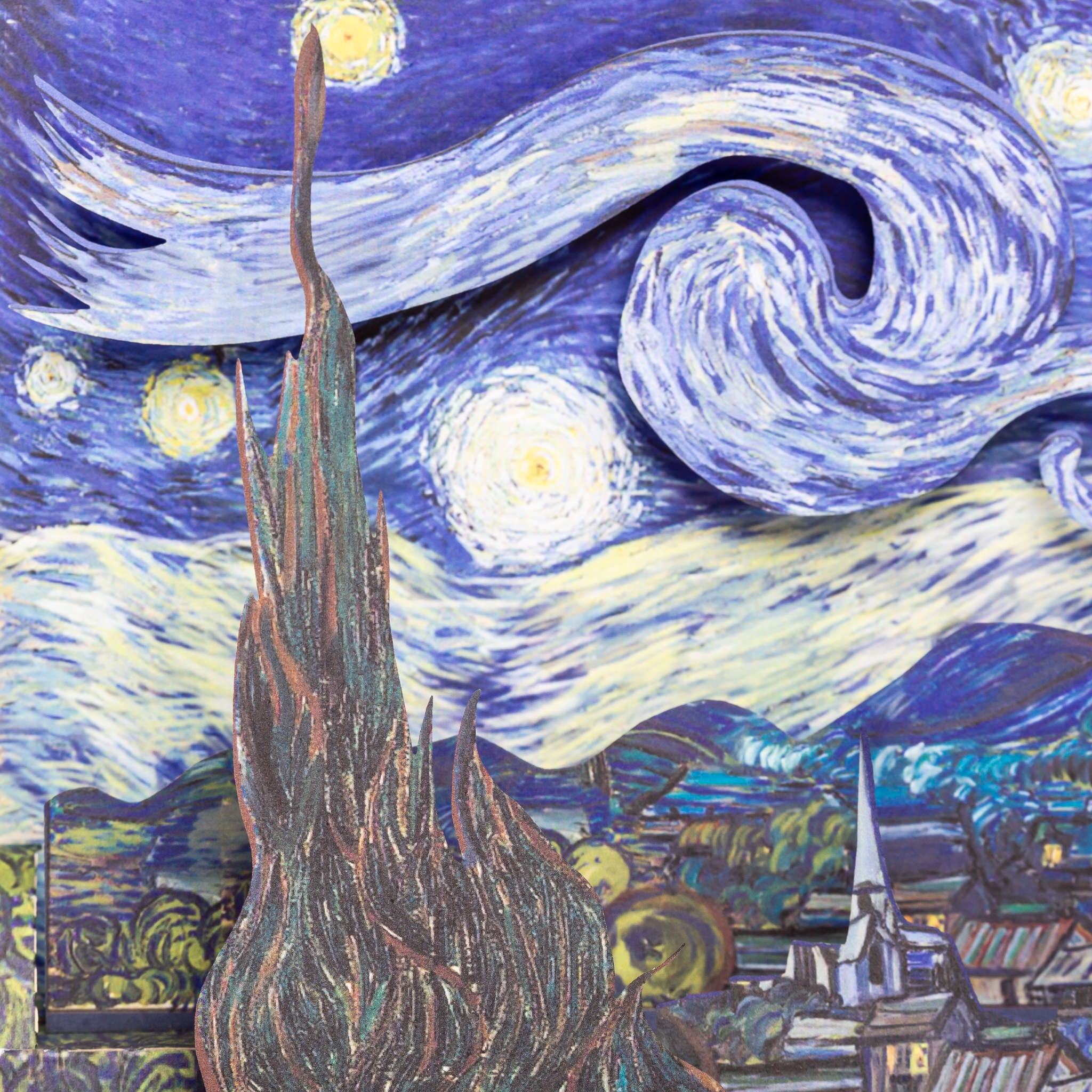 Pop-Up Card - Van Gogh's The Starry Night