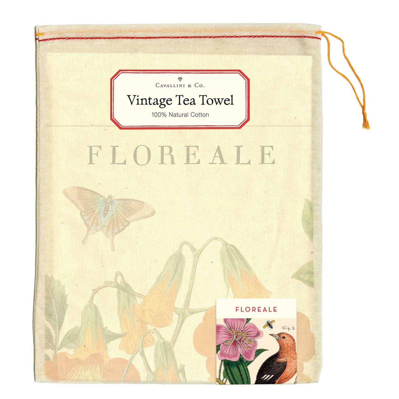 Gift - Vintage Botanica Tea Towel - Buy Online at Annie's Annuals