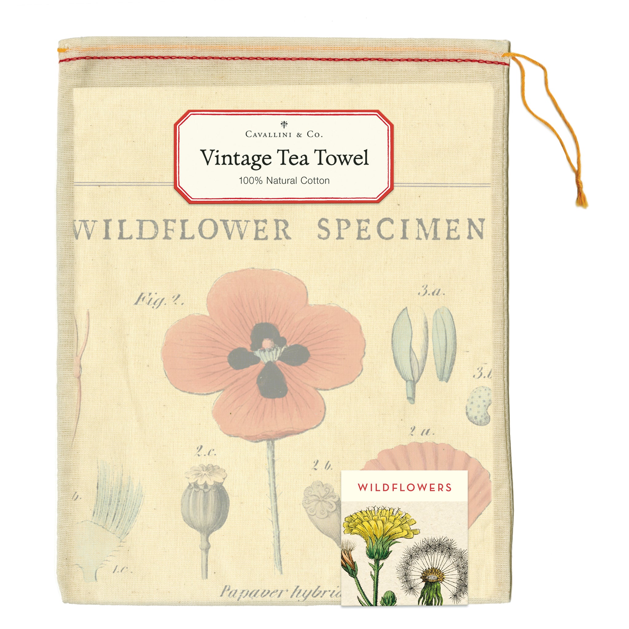 Wildflowers Tea Towel