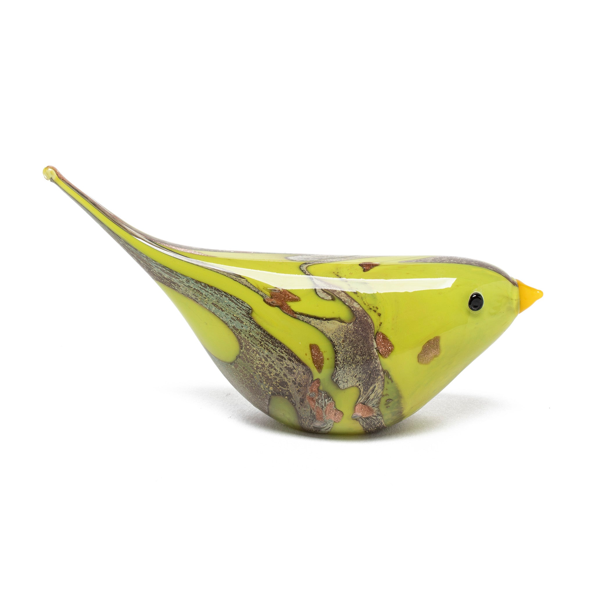 Murano Glass Bird - Green