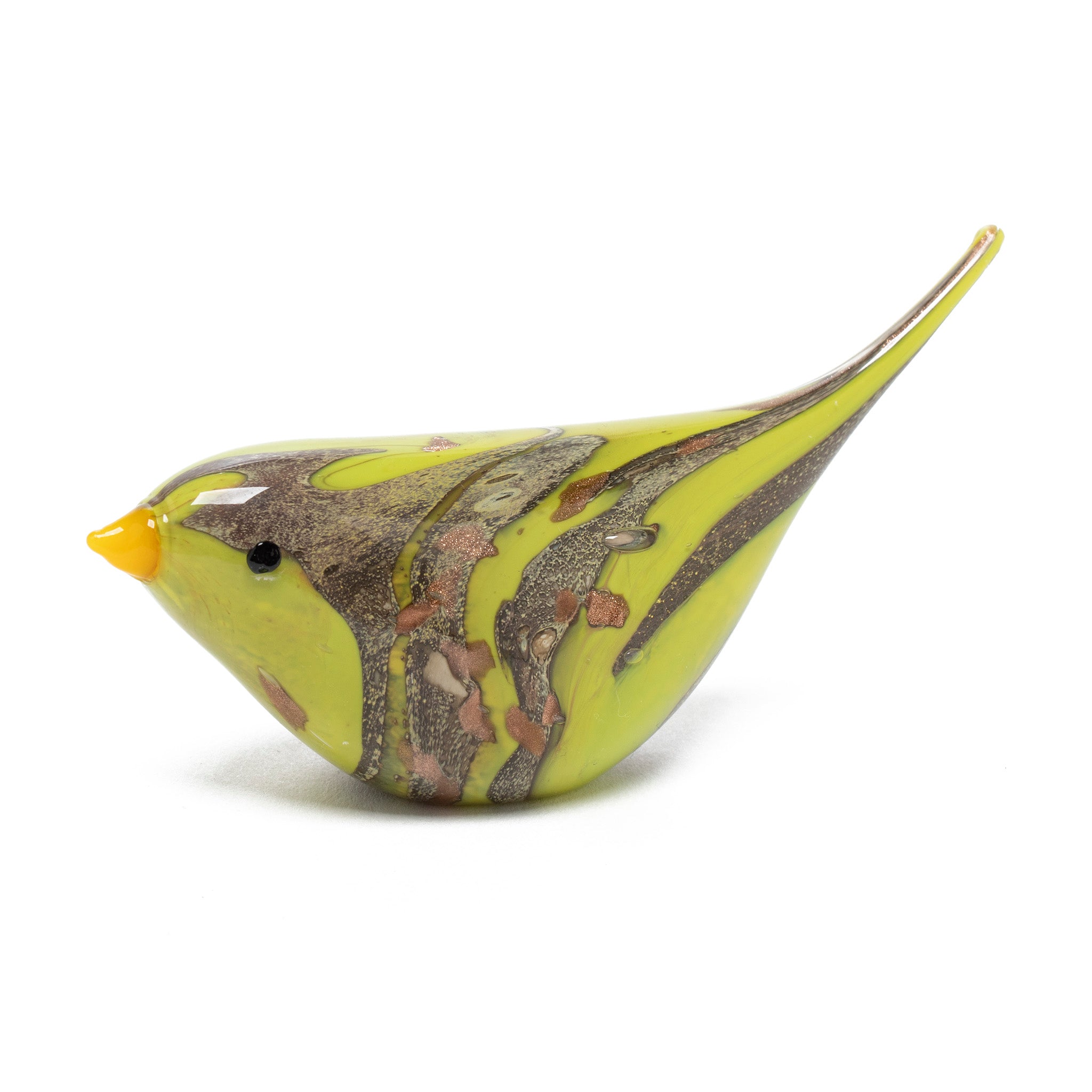 Murano Glass Bird - Green