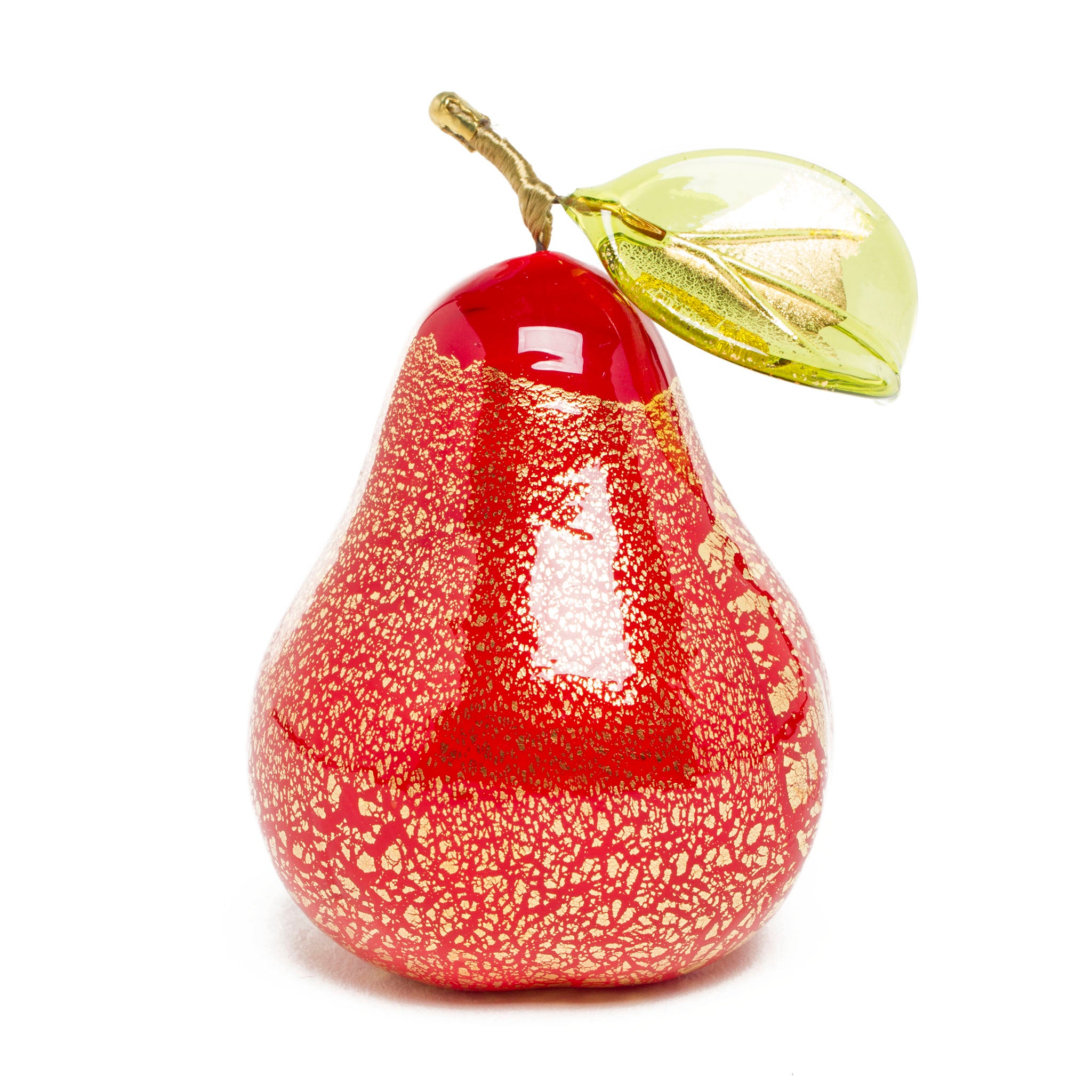 Handblown Murano Glass Pear