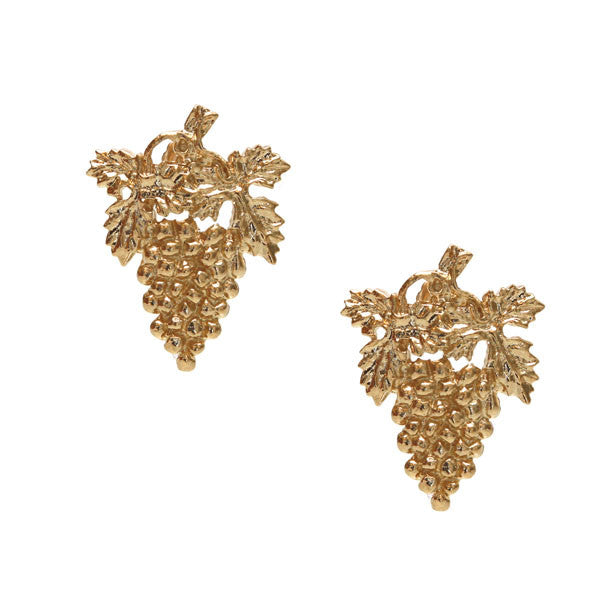 Grapes & Leaves Earrings – The Getty Store