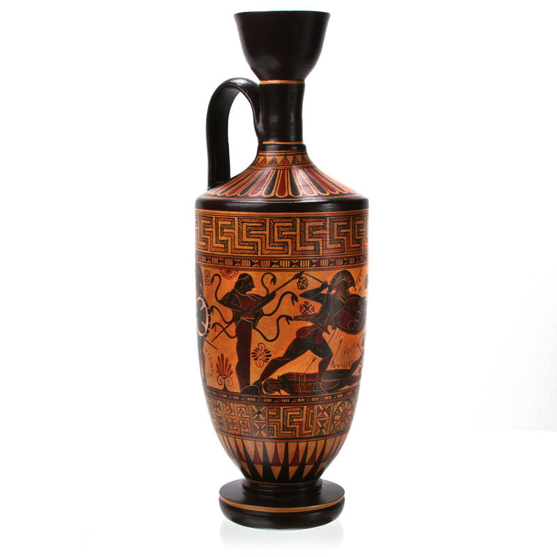 Greek Vase - Lekythos - Replica (11 1/2