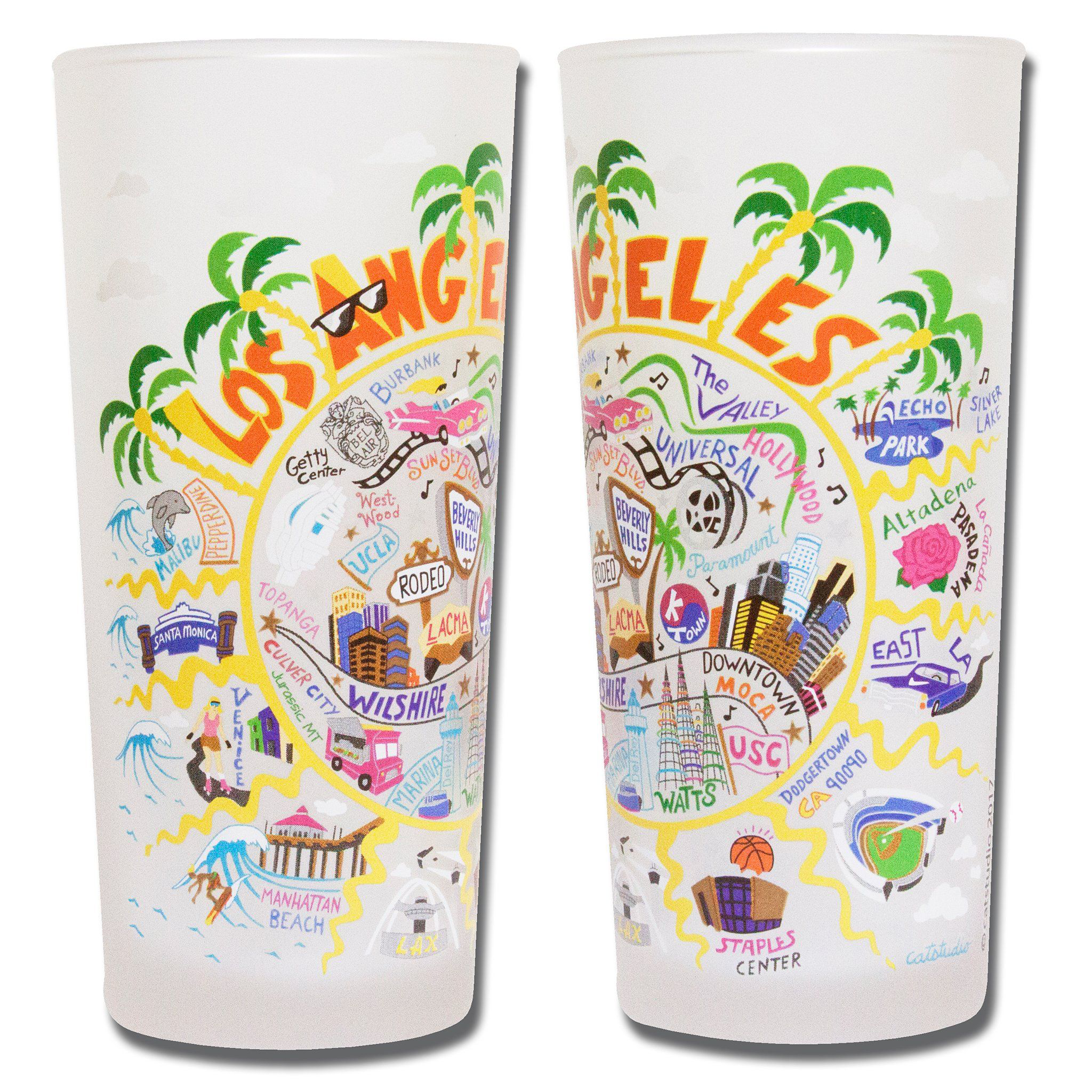 Los Angeles Glass Tumbler