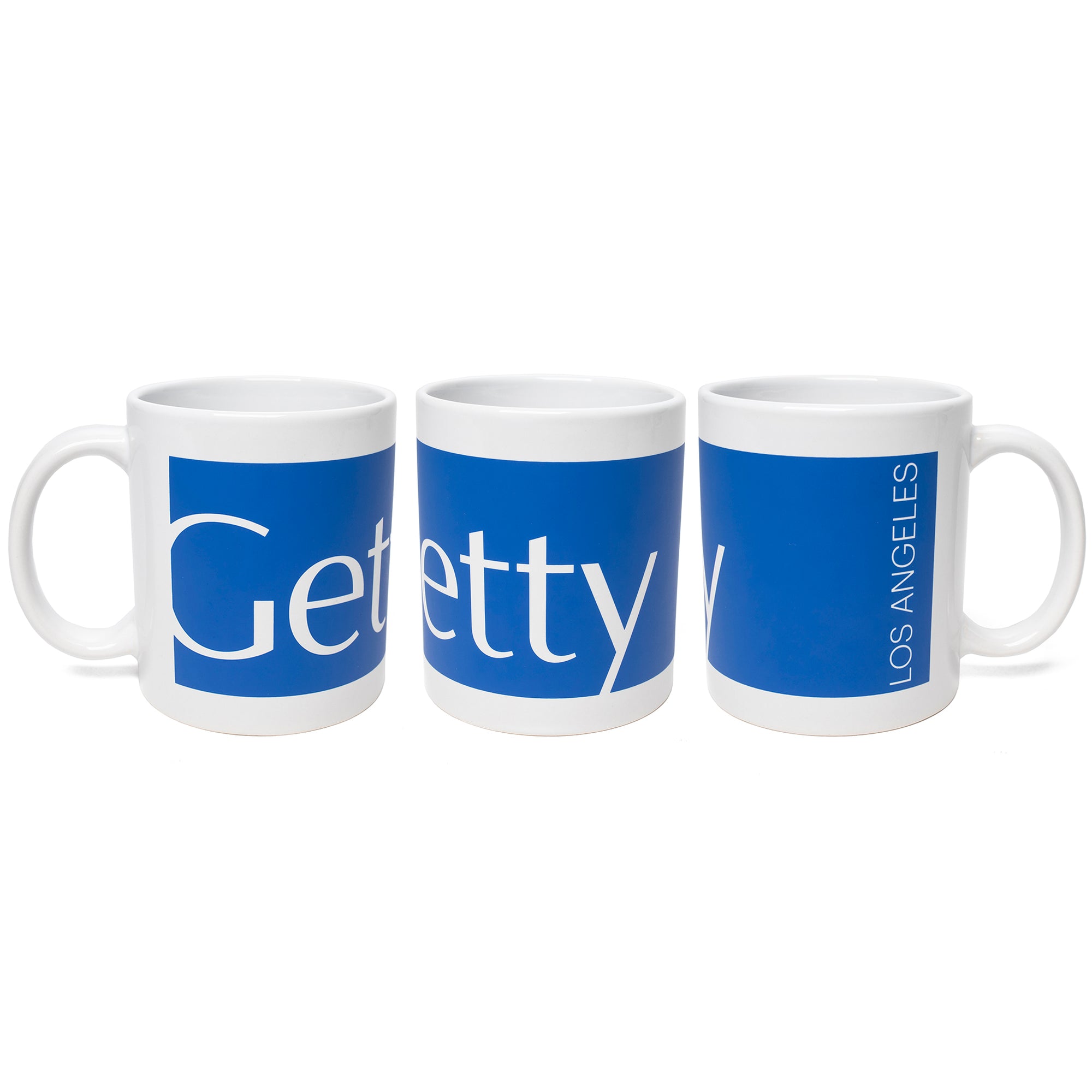 Getty Embroidered Logo Cap - Blue - Getty Museum Store