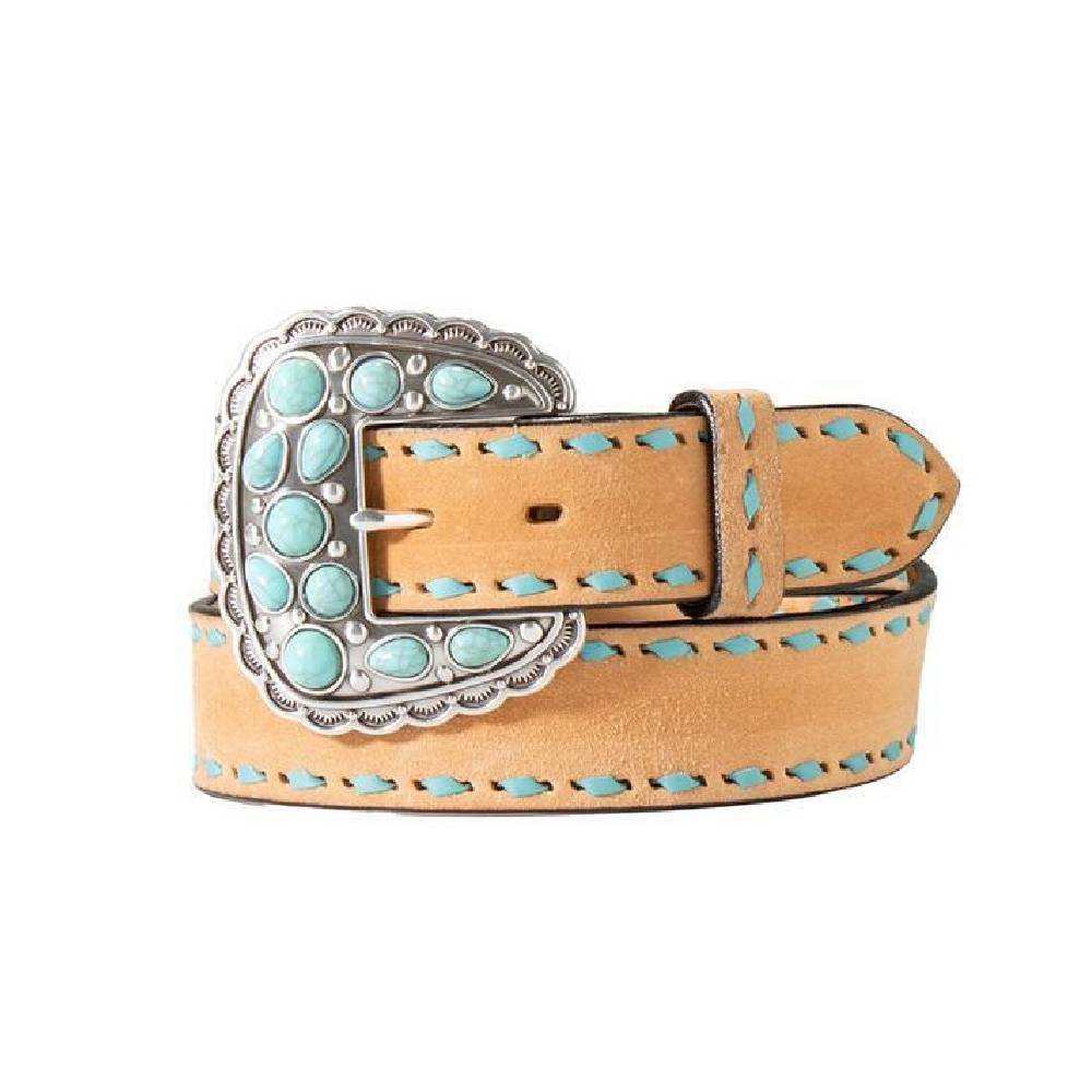 M&F Western Girl's Spur Set with Leather Strap & Buckle Closure - Pink