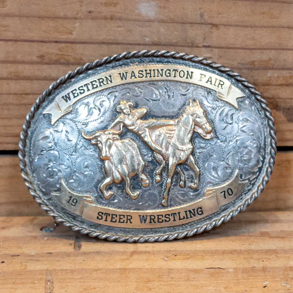 Custom Trophy Rodeo Buckles CBECON 108