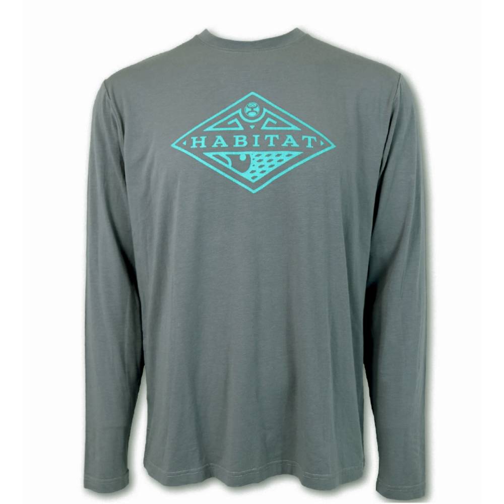 Hooey Bass Habitat Long Sleeve Bamboo Shirt - Jeffers