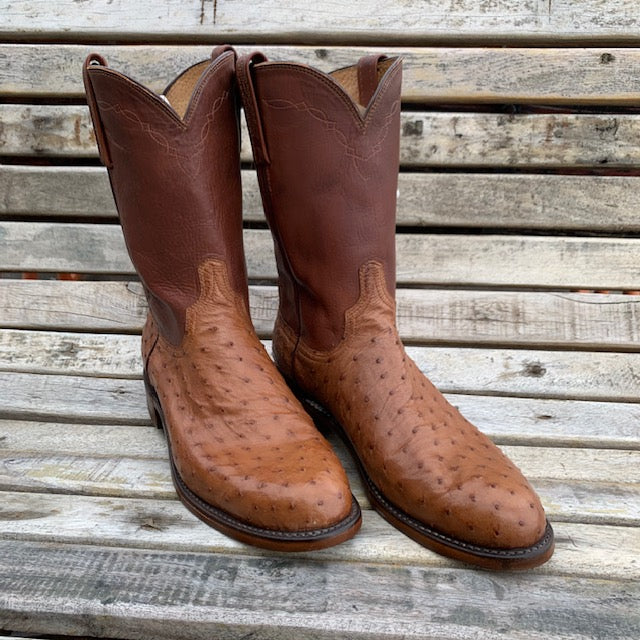lucchese ostrich ropers