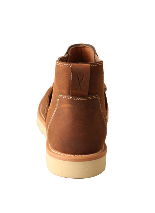 twisted x men's slip on casual moc shoes