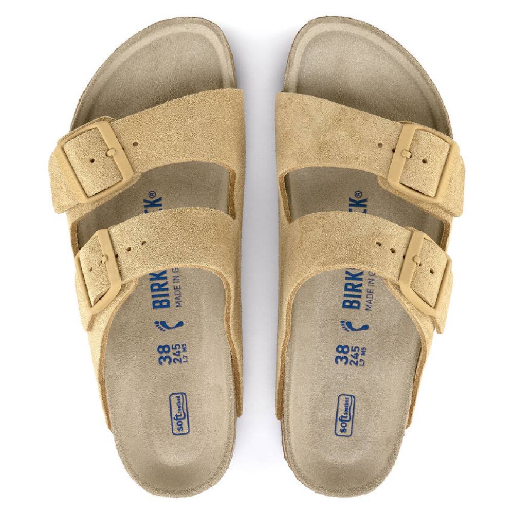 cream birkenstock sandals