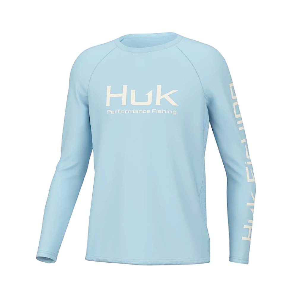 Huk Youth Spiral Tie Dye Pursuit Logo Tee XS