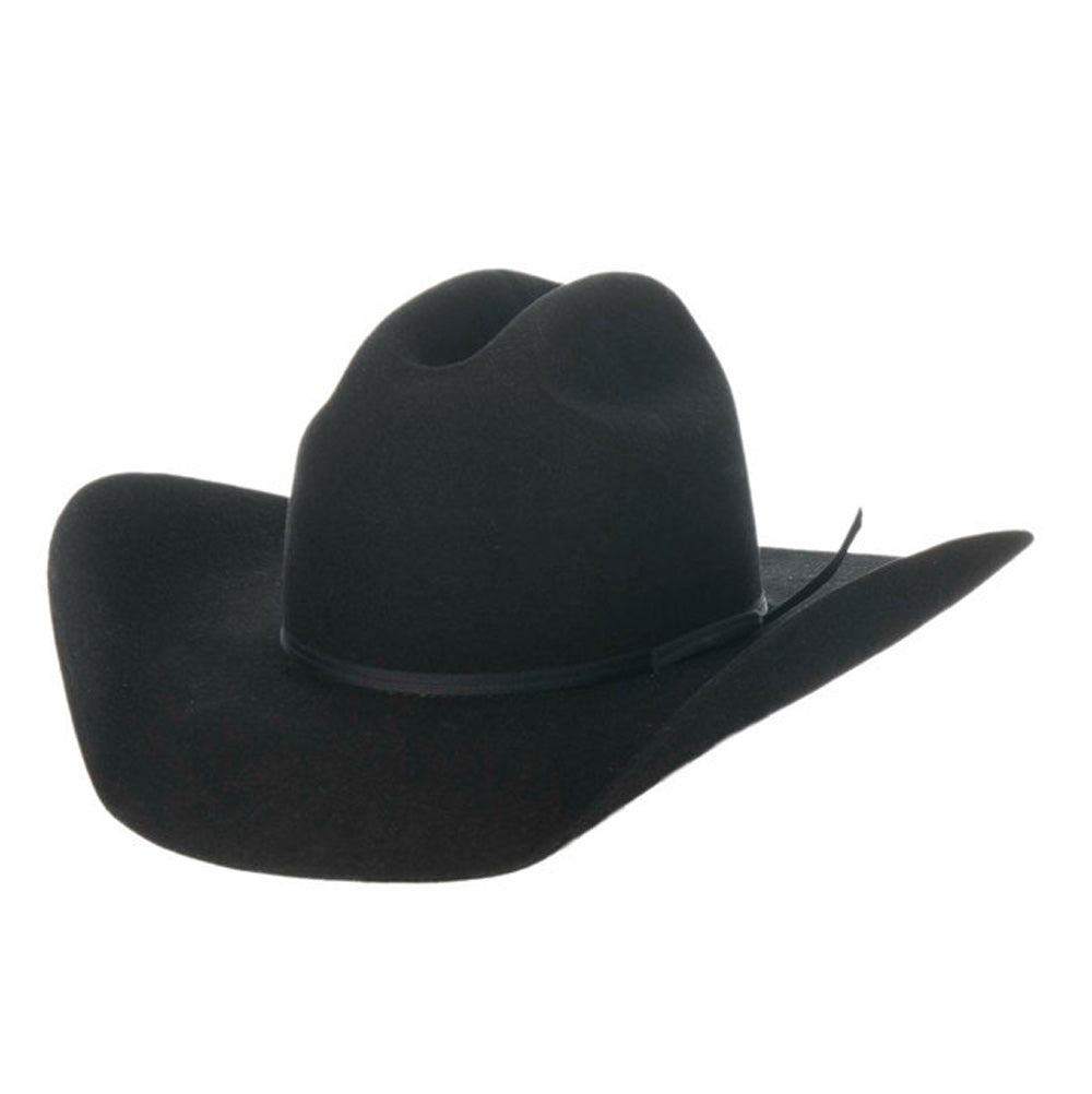 Twister Youth Black Wool Cowboy Hat