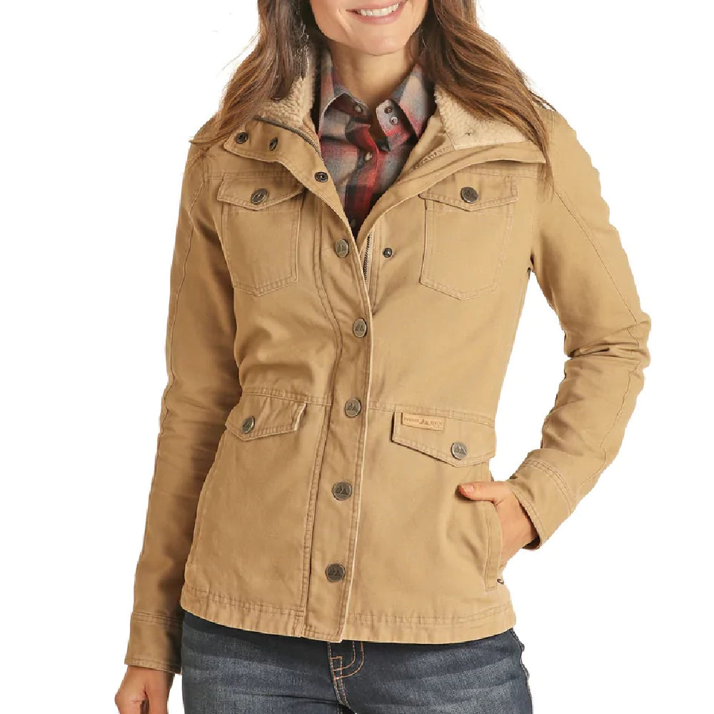 Powder River Women's Cotton Military Jacket - FINAL SALE - Teskeys