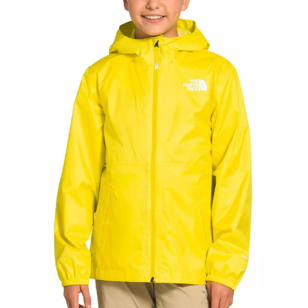 north face yellow raincoat