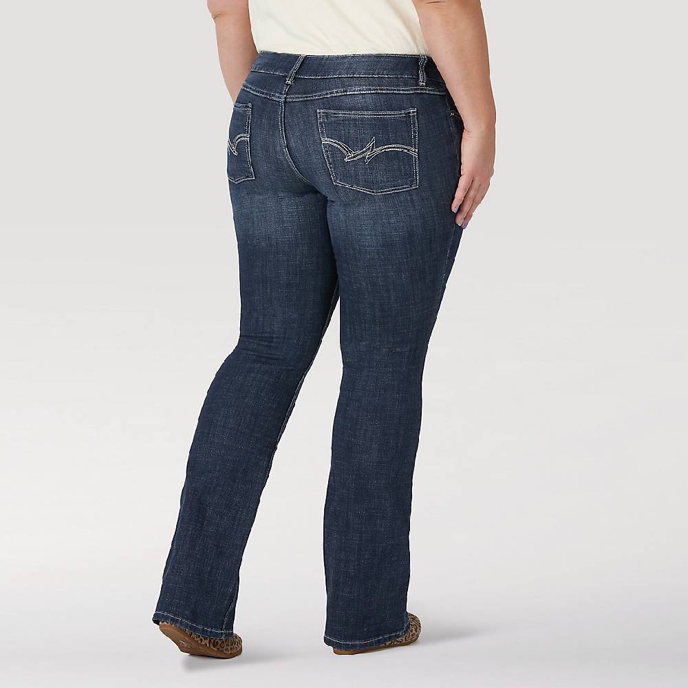 women's plus size wrangler jeans