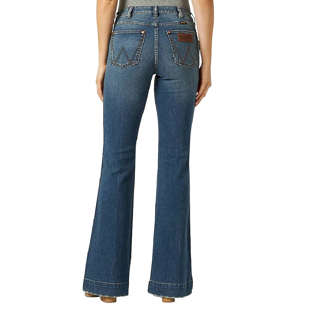 Wrangler Ladies Retro Premium High Rise Trouser Jean In Eliza - The Horse  Barn