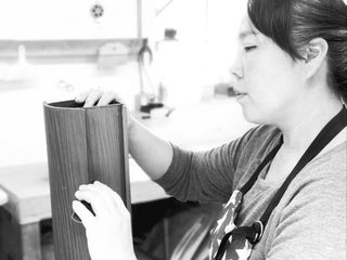 Kathy Arakawa hand building ikebana vase