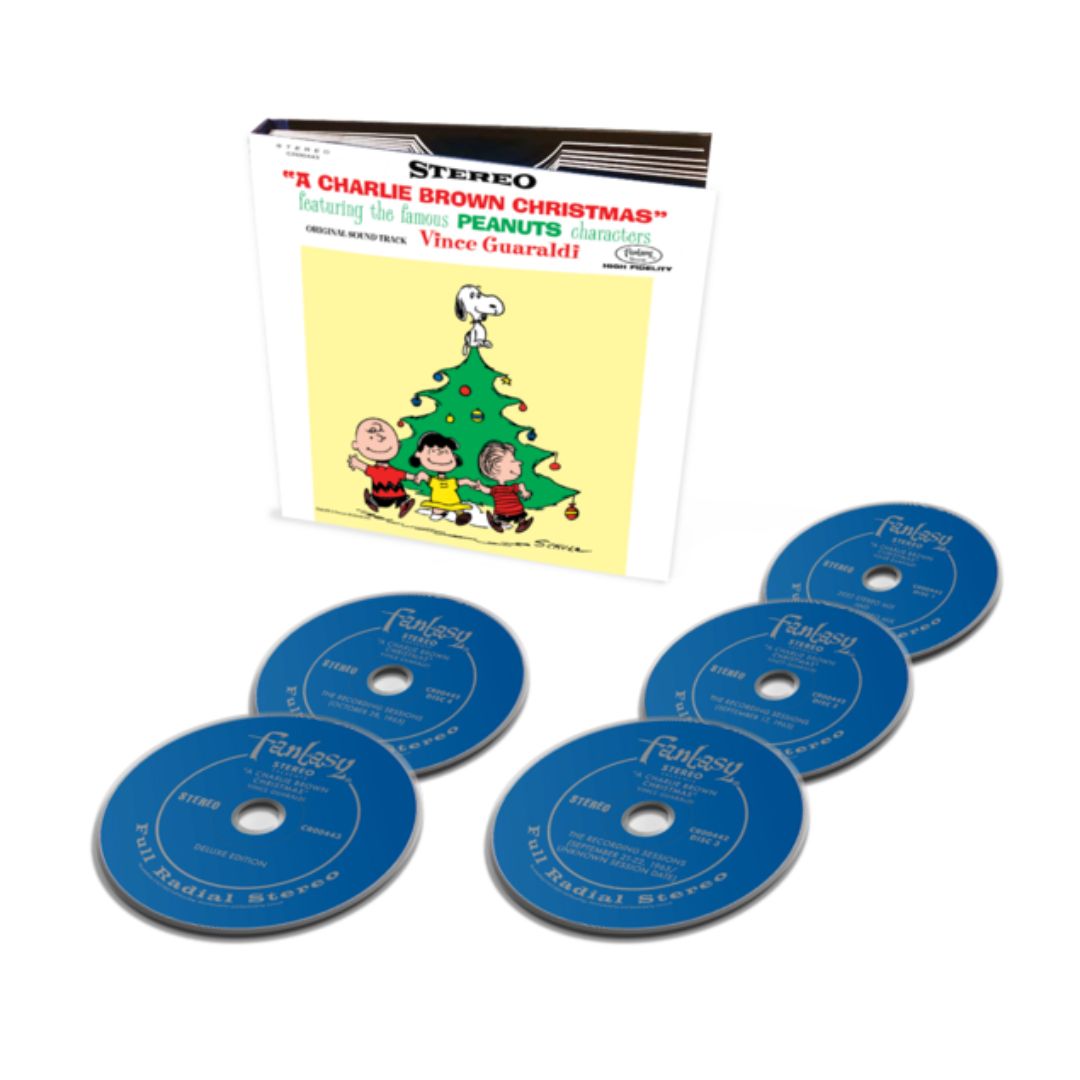 Vince Guaraldi Trio A Charlie Brown Christmas Exclusive Green Swirl Vinyl LP