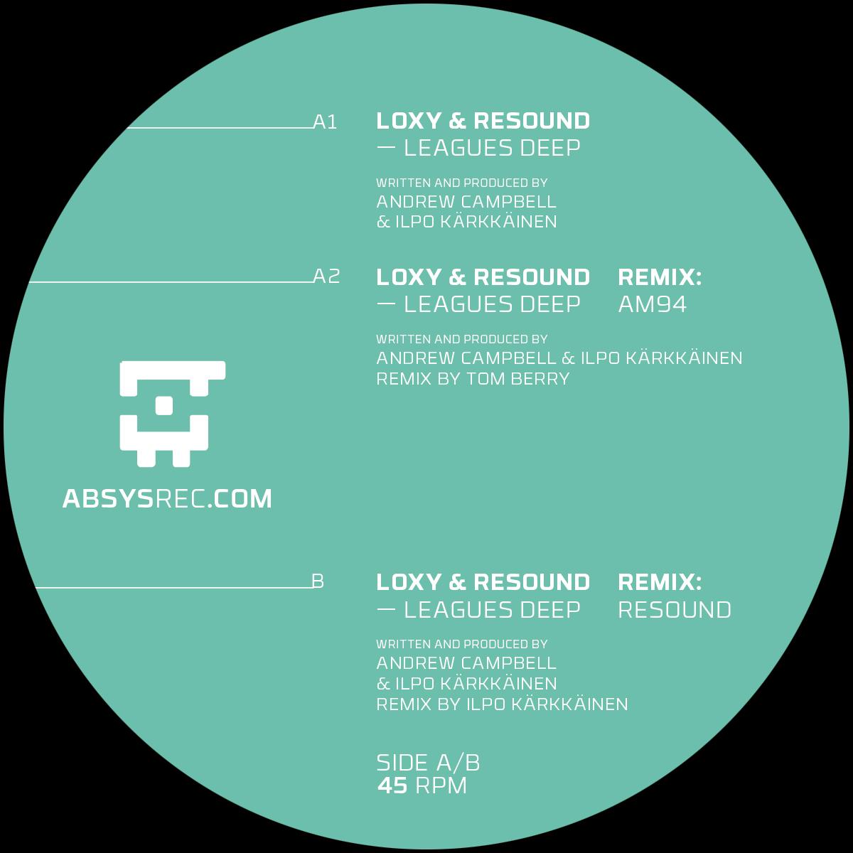 Loxy & Resound - Leagues Deep – Horizons Music