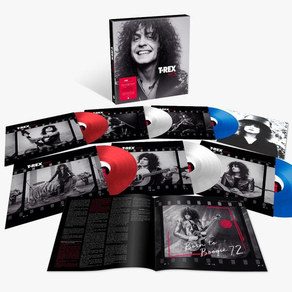 T. Rex - 1972 (Signed Exclusive x 1000) (180g Red, White & Blue Vinyl)