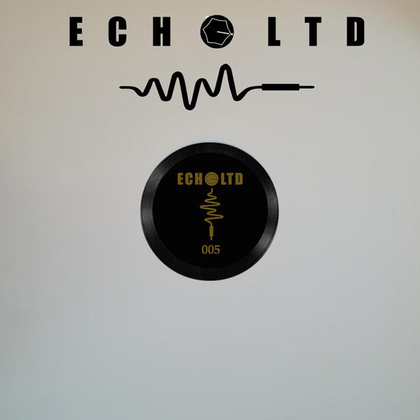 Unknown Artist - ECHO LTD 005 LP [black + gold marbled vinyl / 180 grams / stickered sleeve] ECH LTD 