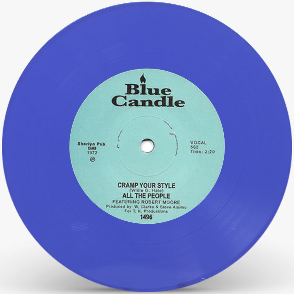 All The People Blue Candle/TK ７inch レコード-