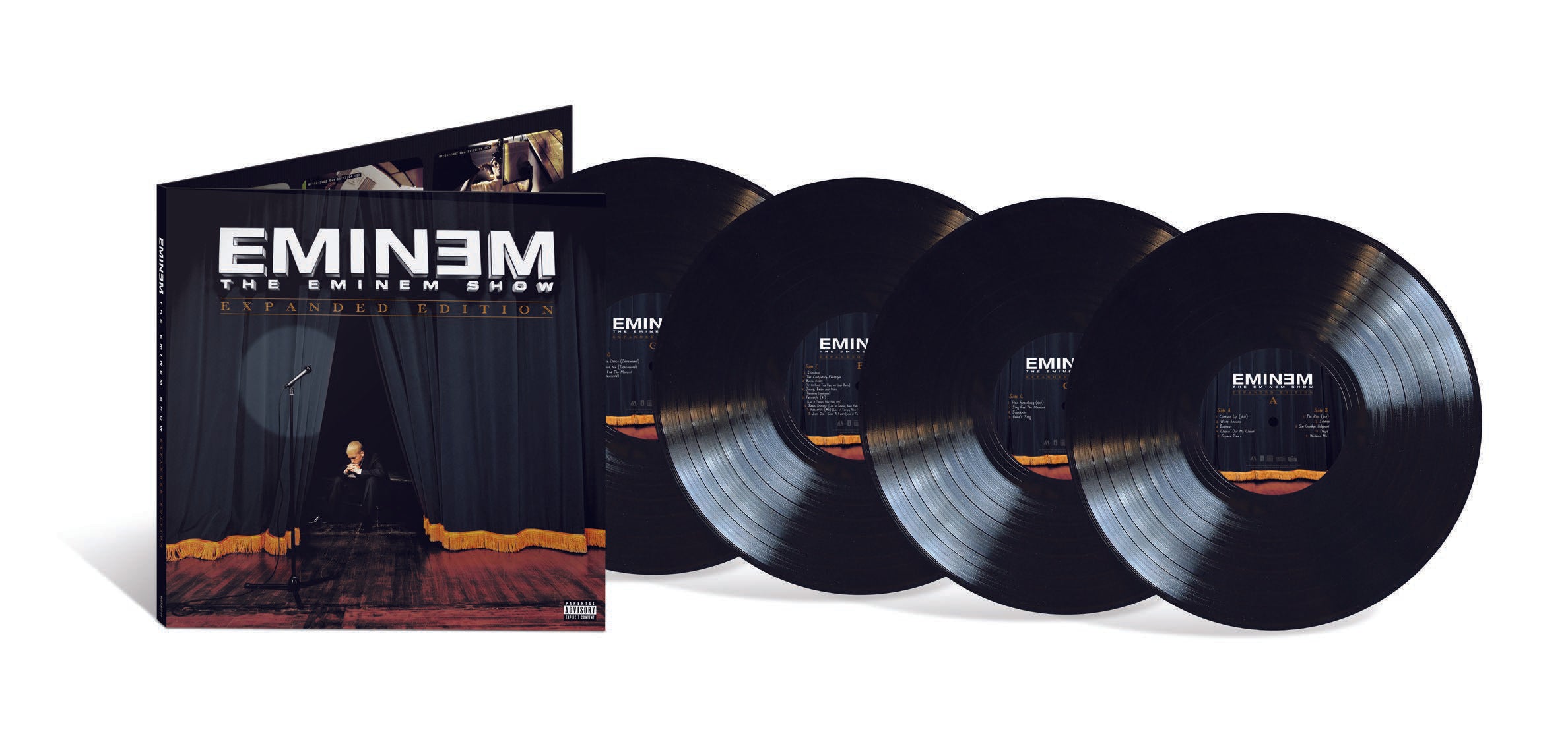 Eminem Recovery 2LP Vinyl Limited Black 12 Record