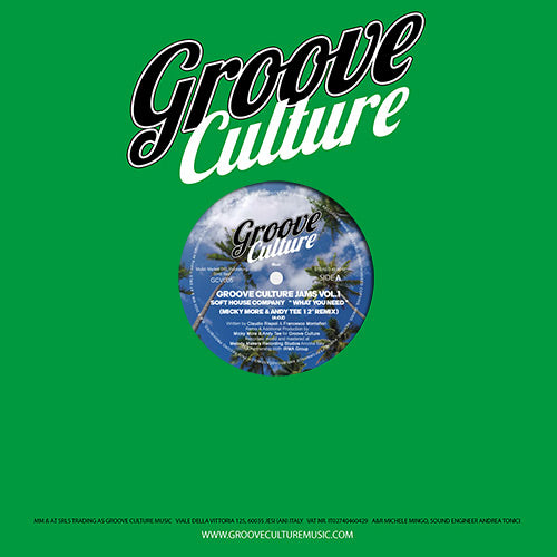 Soft House Company / Micky More & Andy Tee - Groove Culture Jams Vol.1 e 