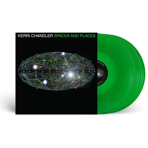 Kerri Chandler - Spaces And Places [3LP Transparent Green Vinyl] KERRI CHANDLER SPACES AND PLACES 
