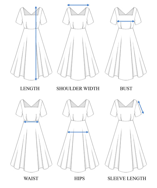 Thierry Colson Dresses measurement