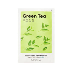 Missha Green Tea Sheet Mask K-beauty Korean Skincare UK