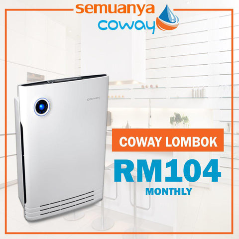 coway lombok air filter & purifier