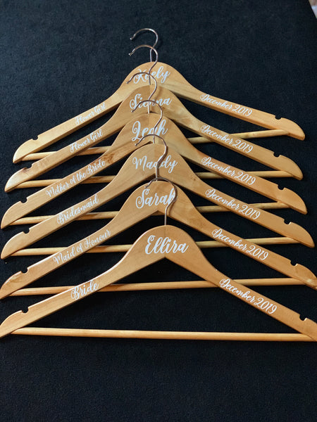 name coat hangers