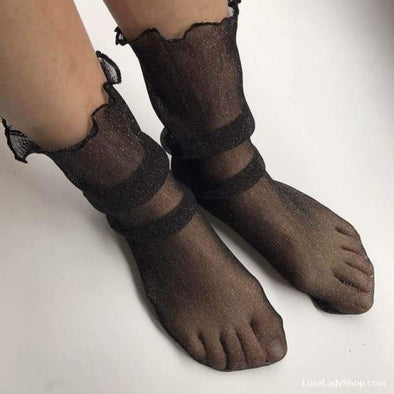 womens mesh socks