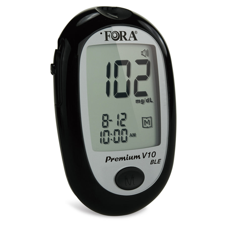 FORA® Premium V10 BLE Talking Blood Glucose Meter