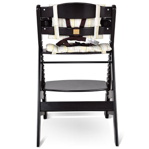 Adjustable Height Wooden Baby High Chair With Removeable Tray